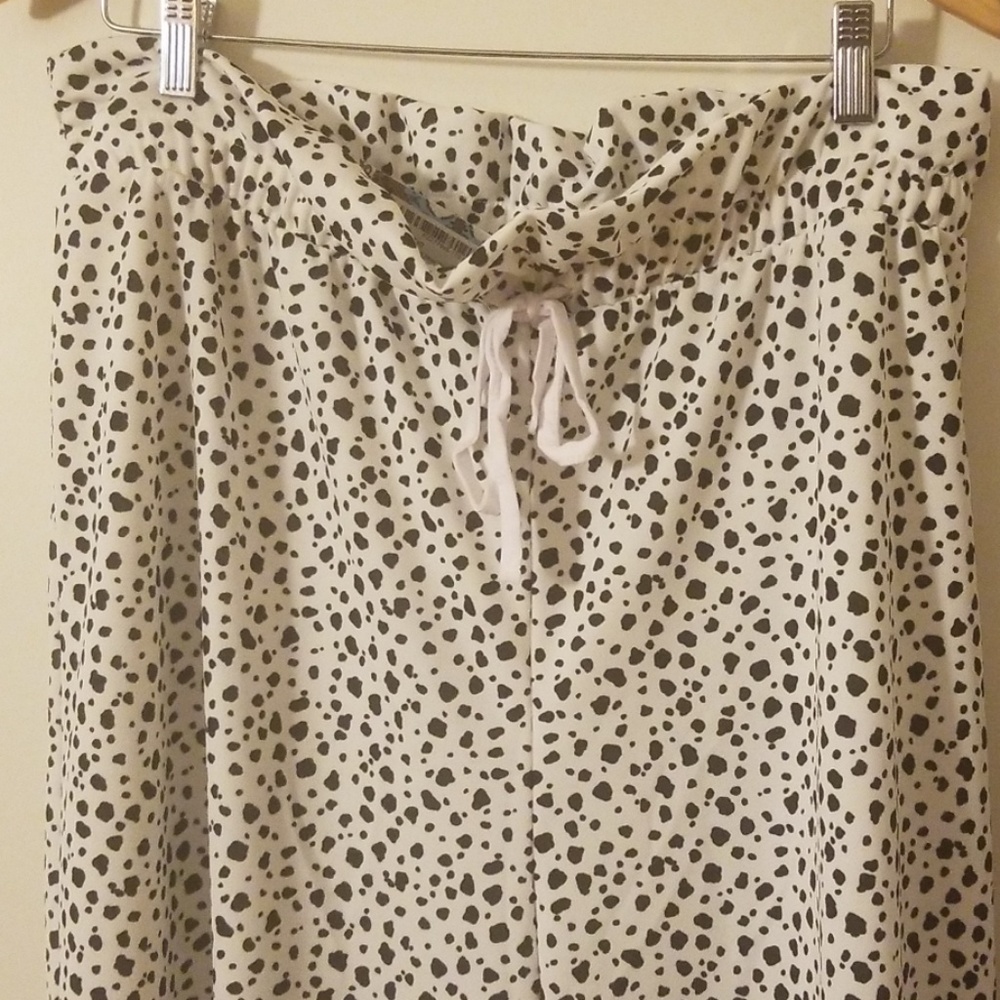Plus Dalmation Spot Wide Leg Trouser | NWT